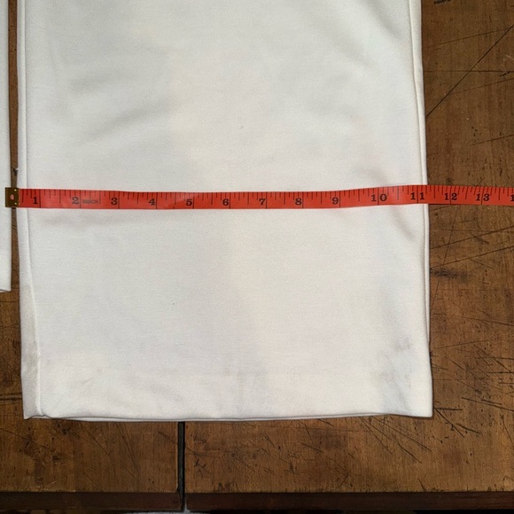 New Direction White Snow Pants with Gold Button Accents Size Large - Picture 11 of 13